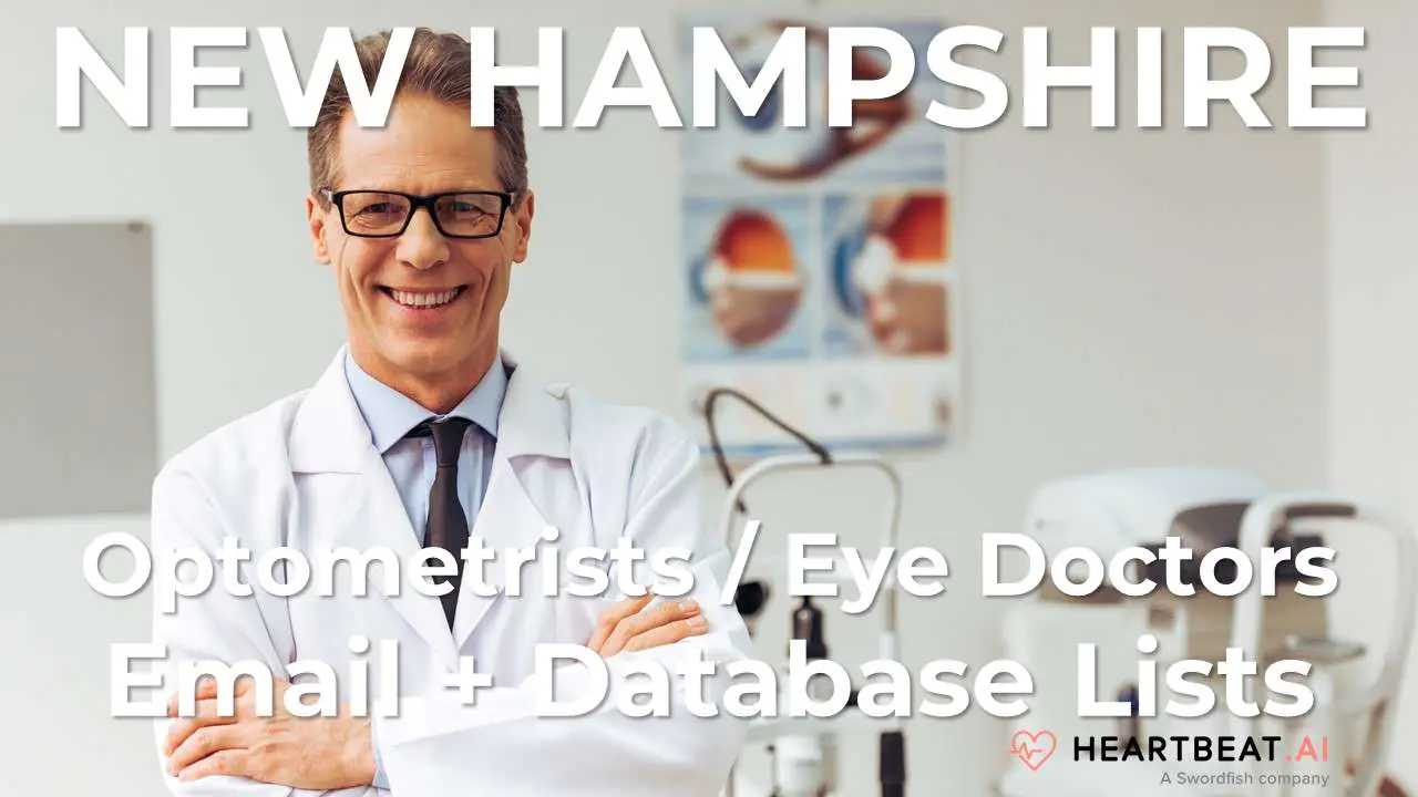 New Hampshire Optometrists Email Lists Heartbeat