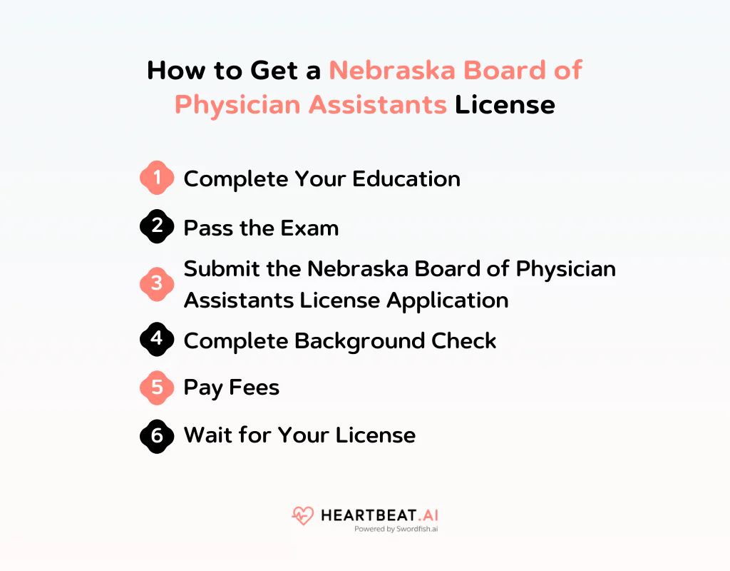 How to Get a Nebraska Board of Physician Assistants License