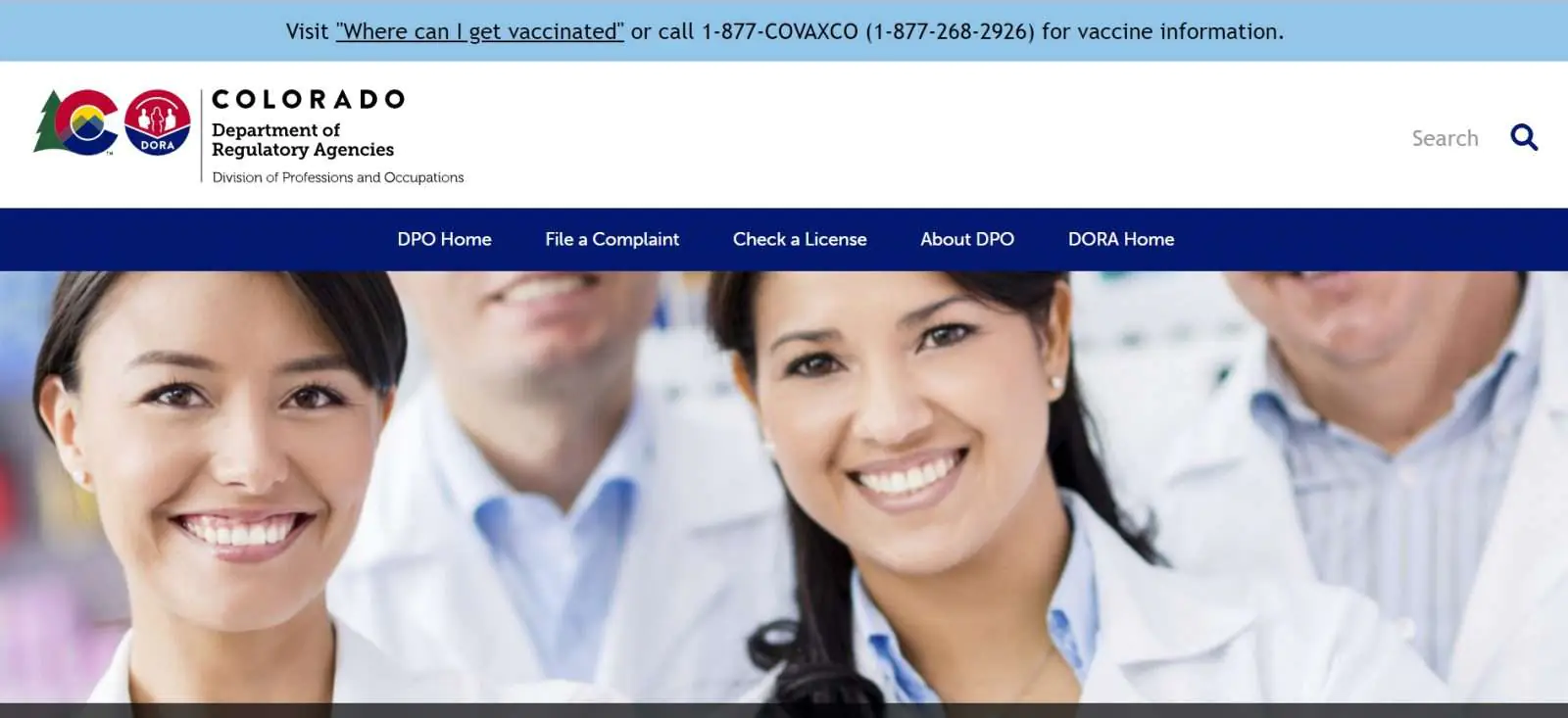 Colorado Board of Pharmacy website