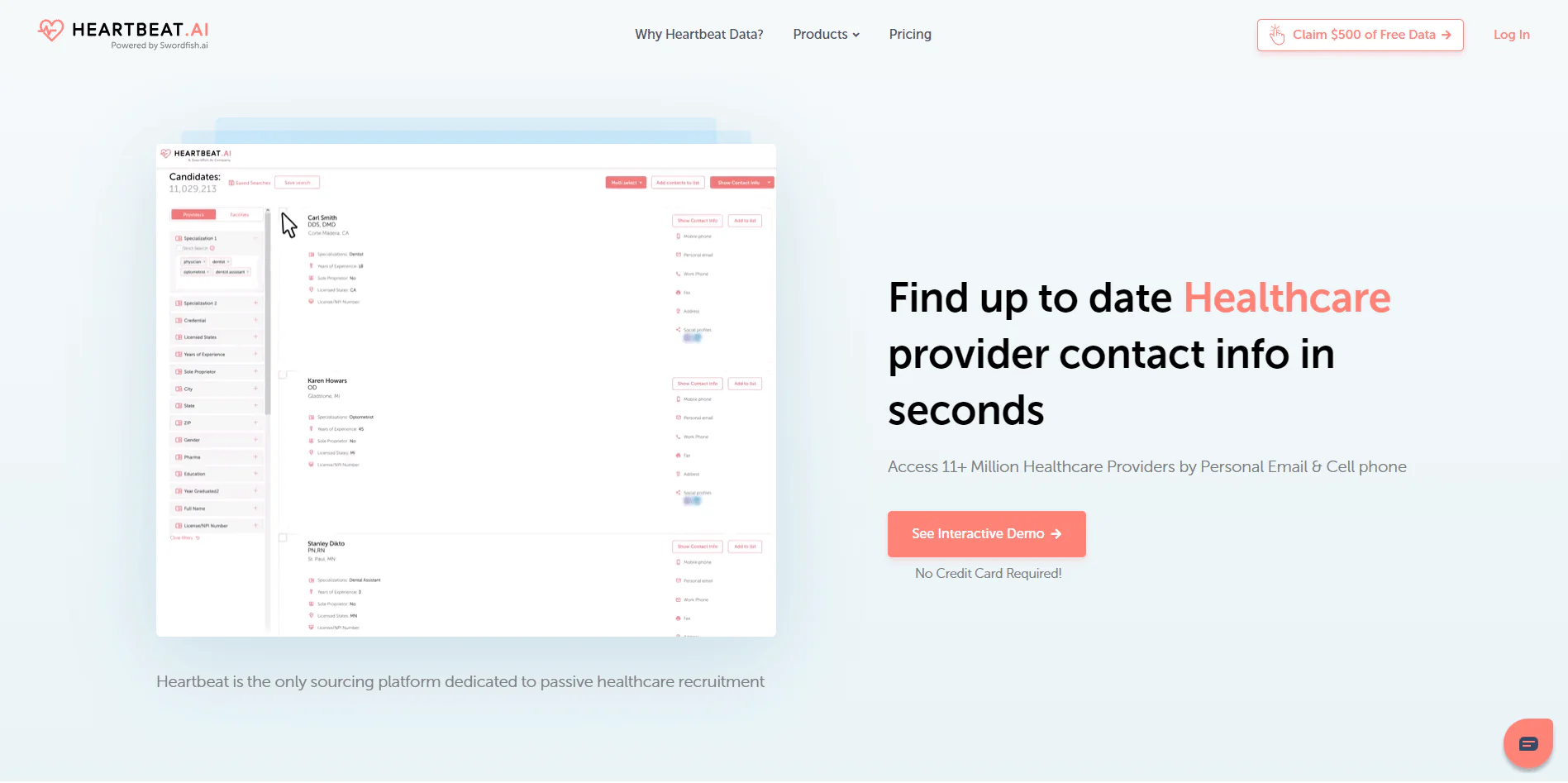 About HeartBeat Contact Lists