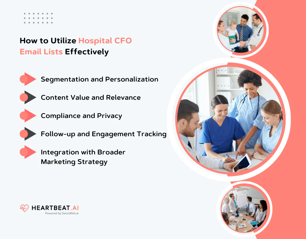 How to Utilize Hospital CFO Email Lists Effectively