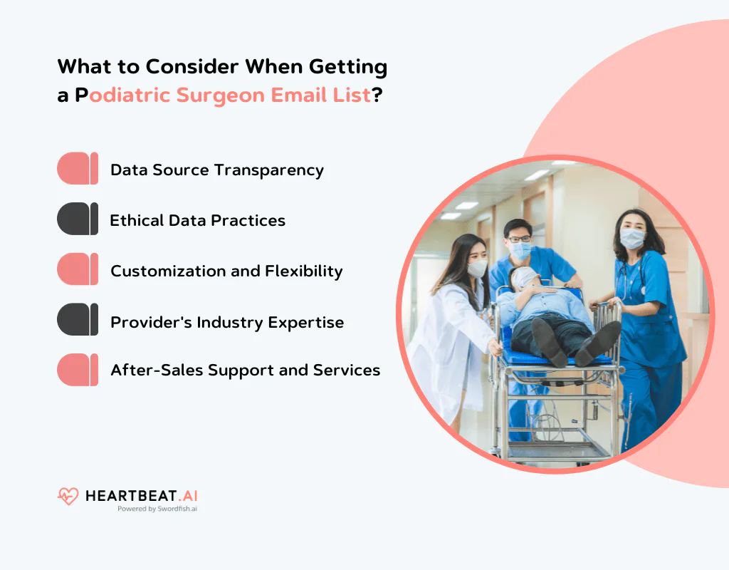 Getting a Podiatric Surgeon Email List