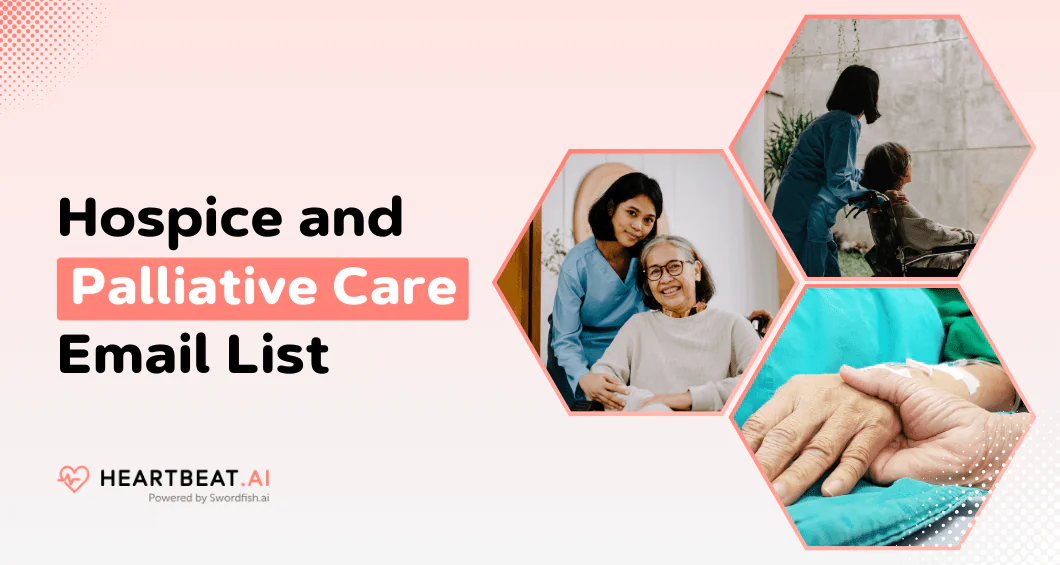 Hospice and palliative care email list