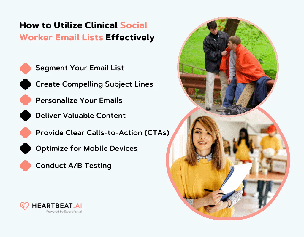 Utilize Clinical Social Worker Email Lists Effectively