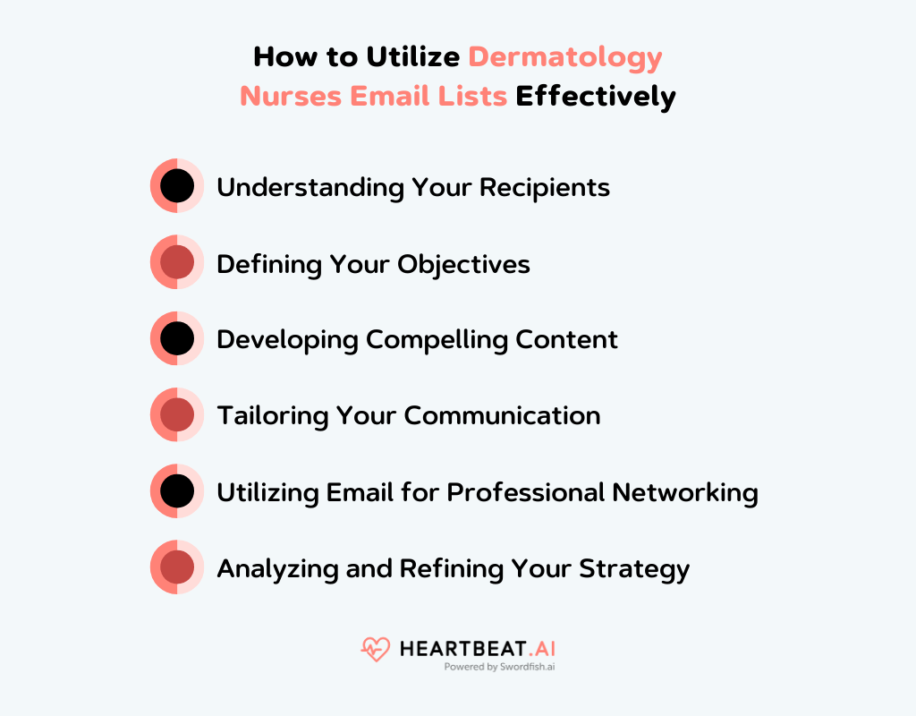 Utilize Dermatology Nurses Email Lists Effectively