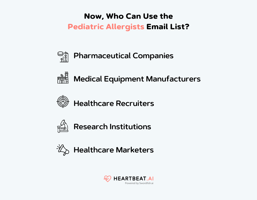 Who Can Use the Pediatric Allergists Email List