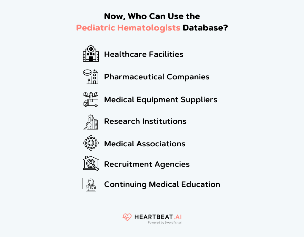 Pediatric Hematologists Database