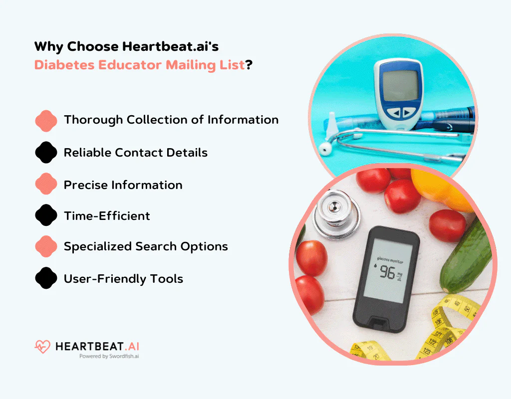 Why Choose Heartbeat.ai's Diabetes Educator Mailing List