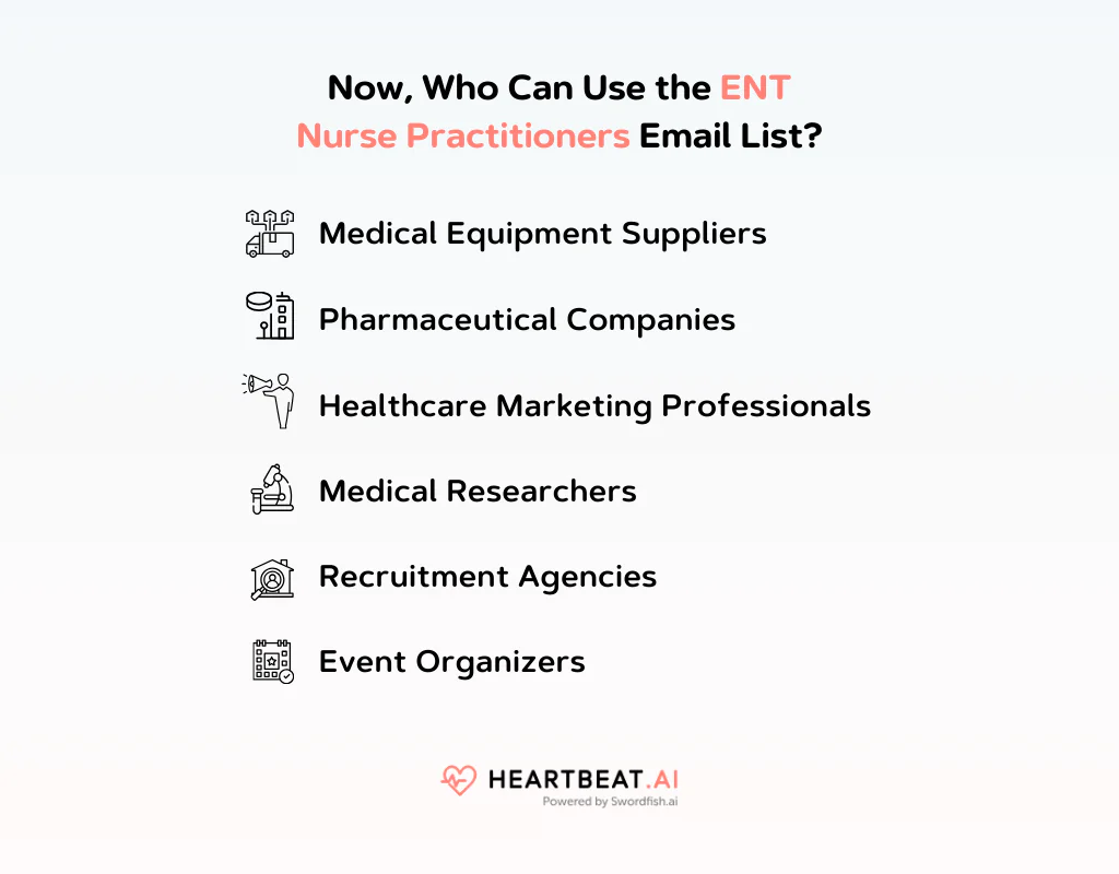 Use the ENT Nurse Practitioners Email List