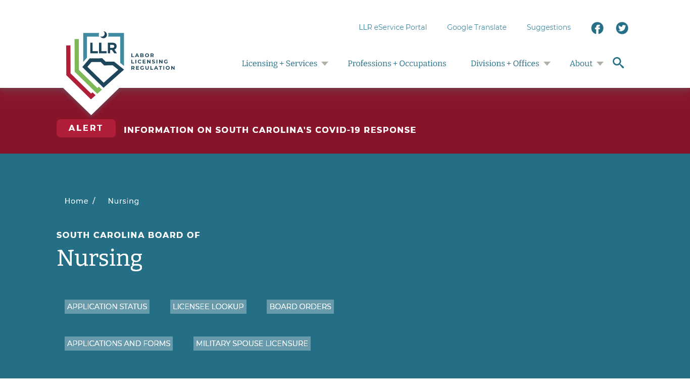 South Carolina Board of Nursing Licensing and Renewal Assistance
