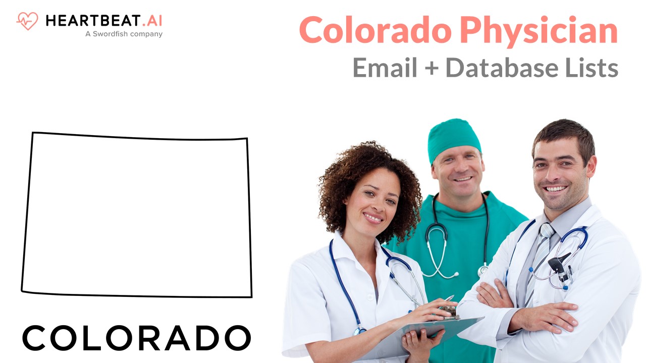 Colorado Physician Doctor Email Lists Heartbeat