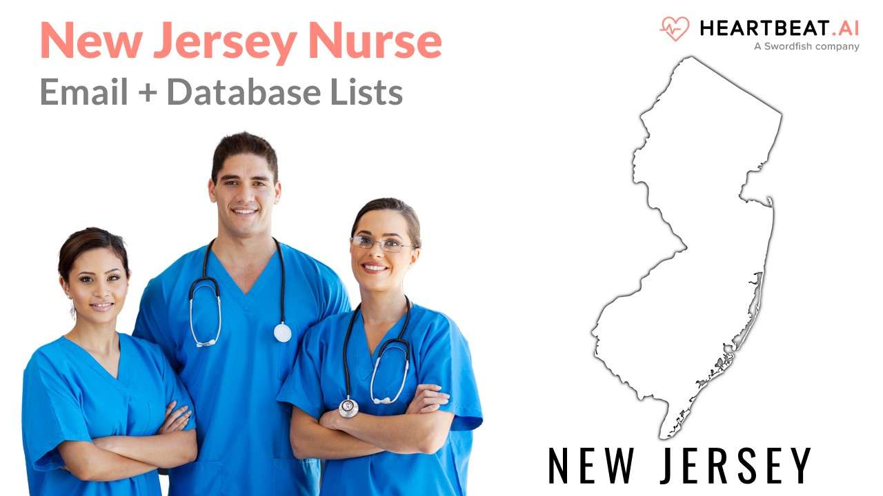 New Jersey Nurse Email, Mailing, Database Lists for NJ Nurses