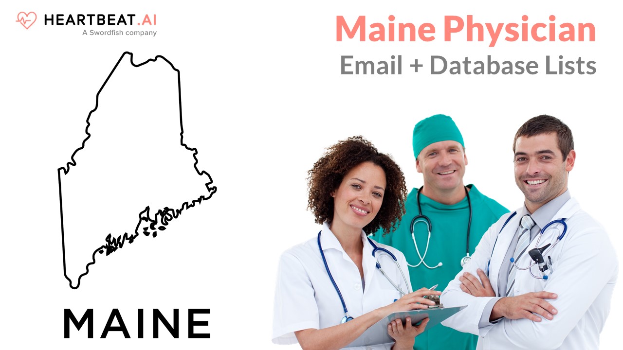 Maine Physician Doctor Email Lists Heartbeat