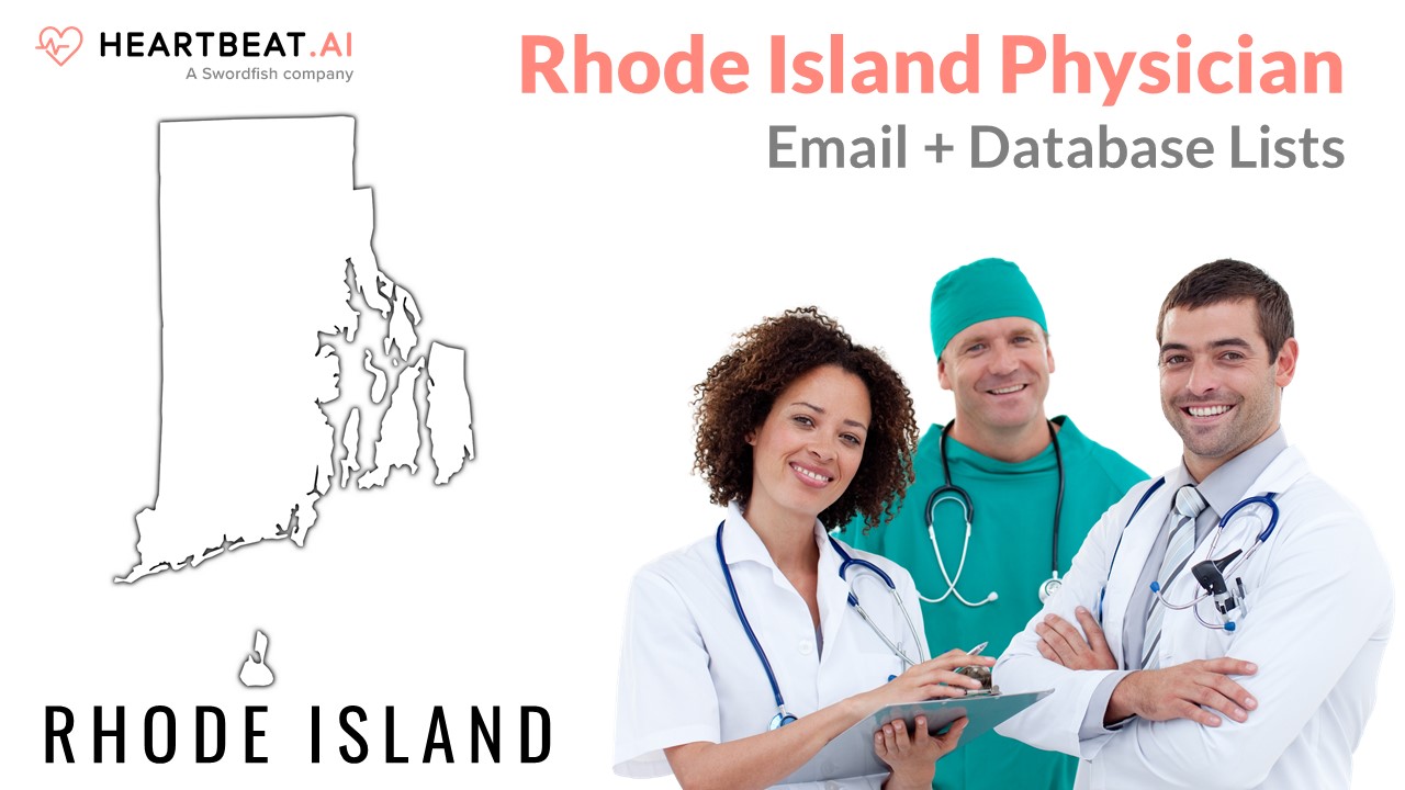 Rhode Island Physician Doctor Email Lists Heartbeat