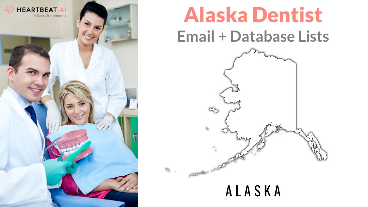 Alaska Dentist Dental Dentistry Email Lists from Heartbeat.ai