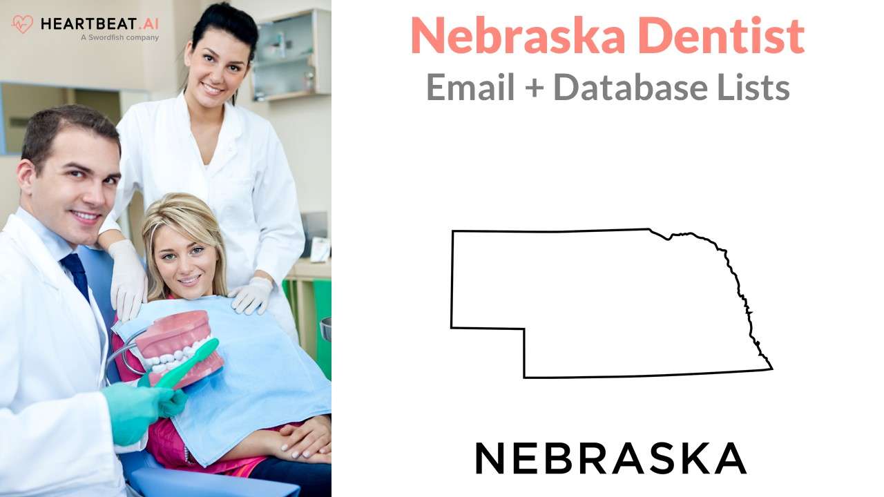Nebraska Dental Email, Mailing, Database Lists for NE Dentists