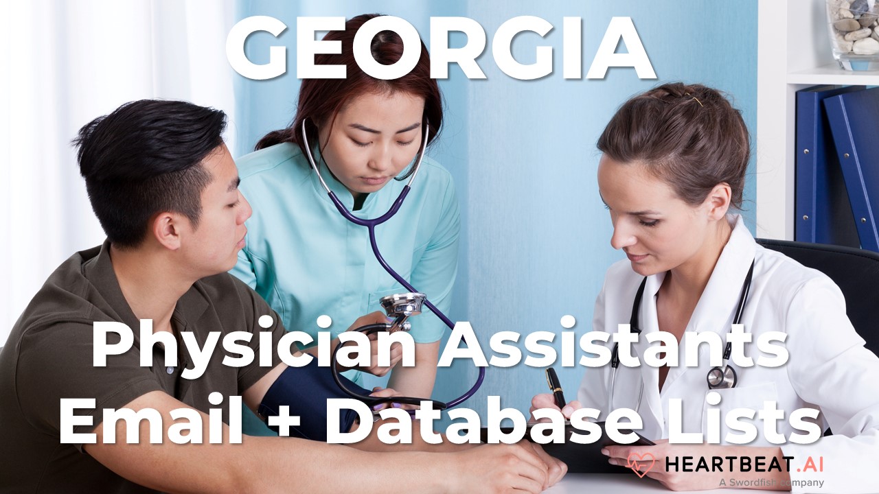 Georgia Physician Assistants Email Lists Heartbeat