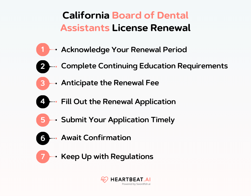 California Board of Dental Assistants Streamlined Licensing Process