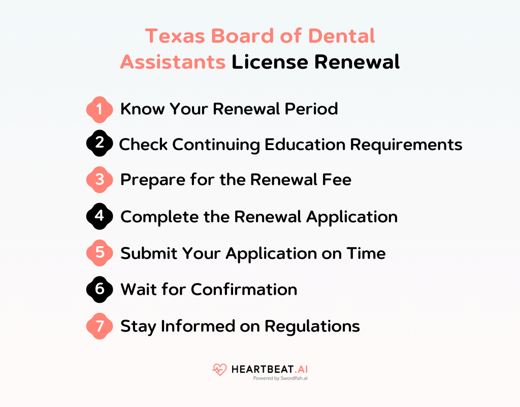 Texas Board of Dental Assistants Quick Guide to Licensing