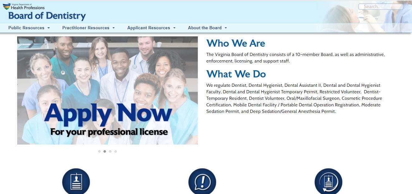 Virginia Board of Dental Assistants Quick Dental Licensing Guide