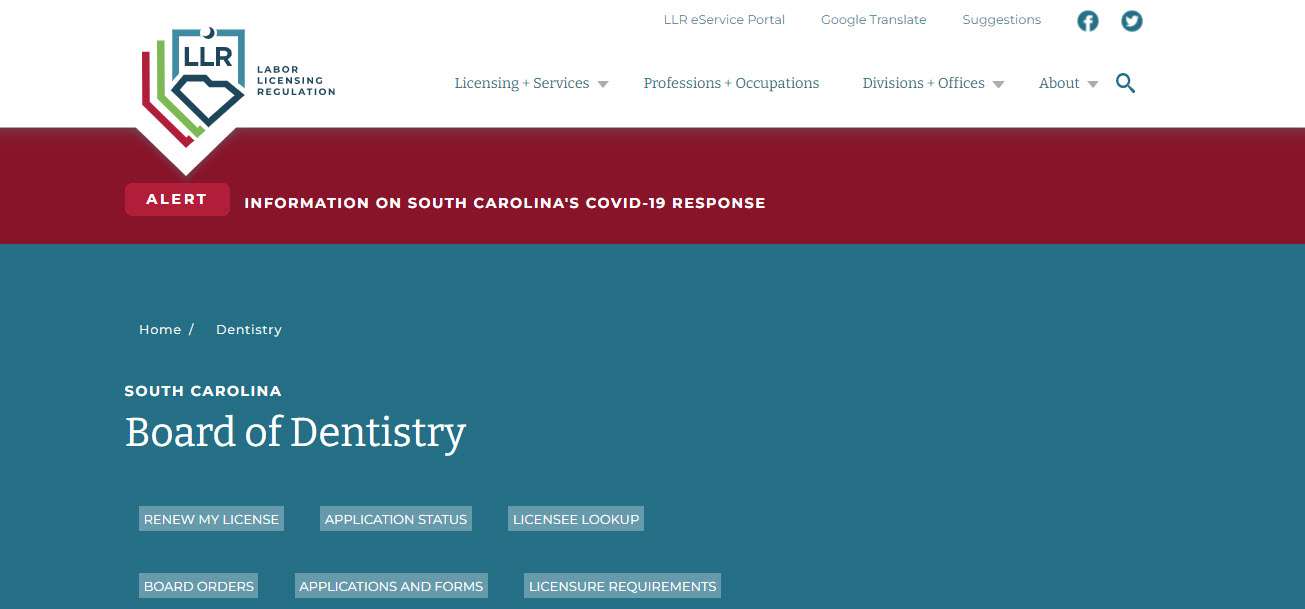South Carolina Board of Dental Assistants Simple guide to Licensing