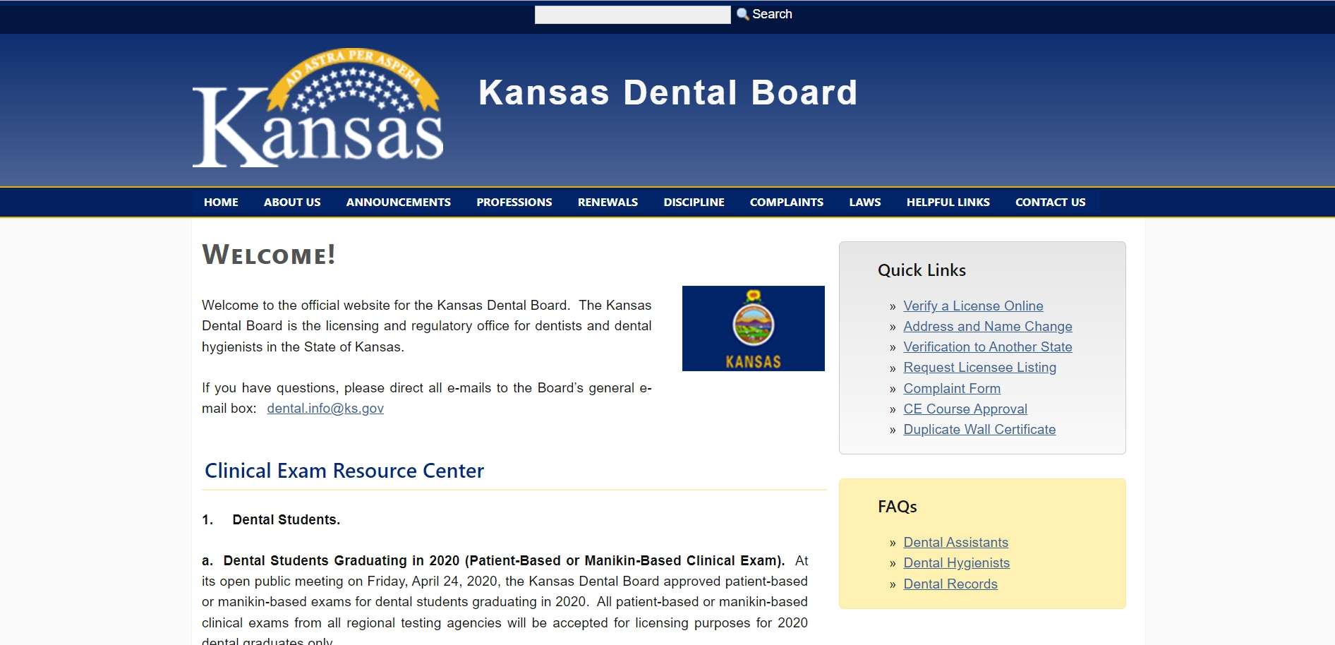 Kansas Board of Dentistry Licensing & Renewal Made Easy