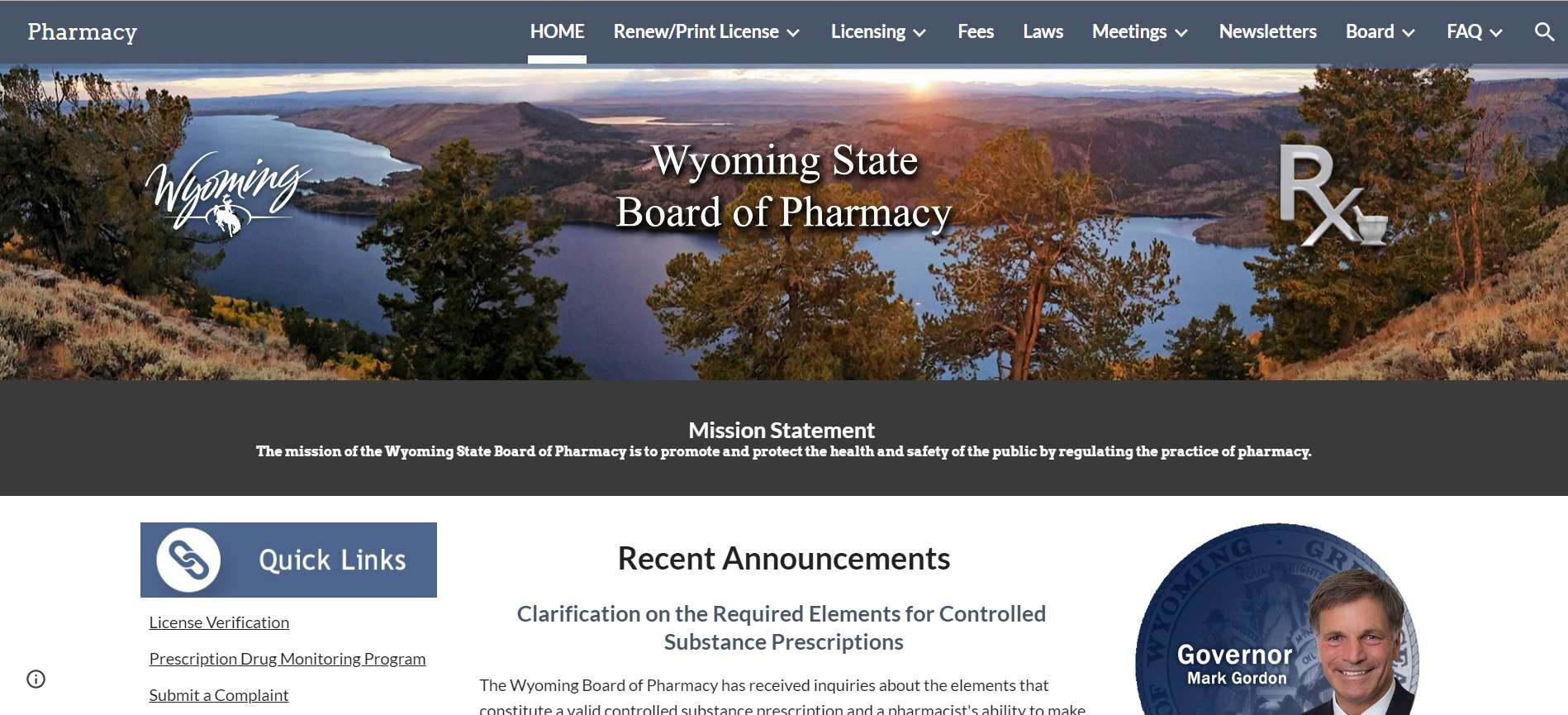 Wyoming Board of Pharmacy Your Comprehensive Licensing Guide