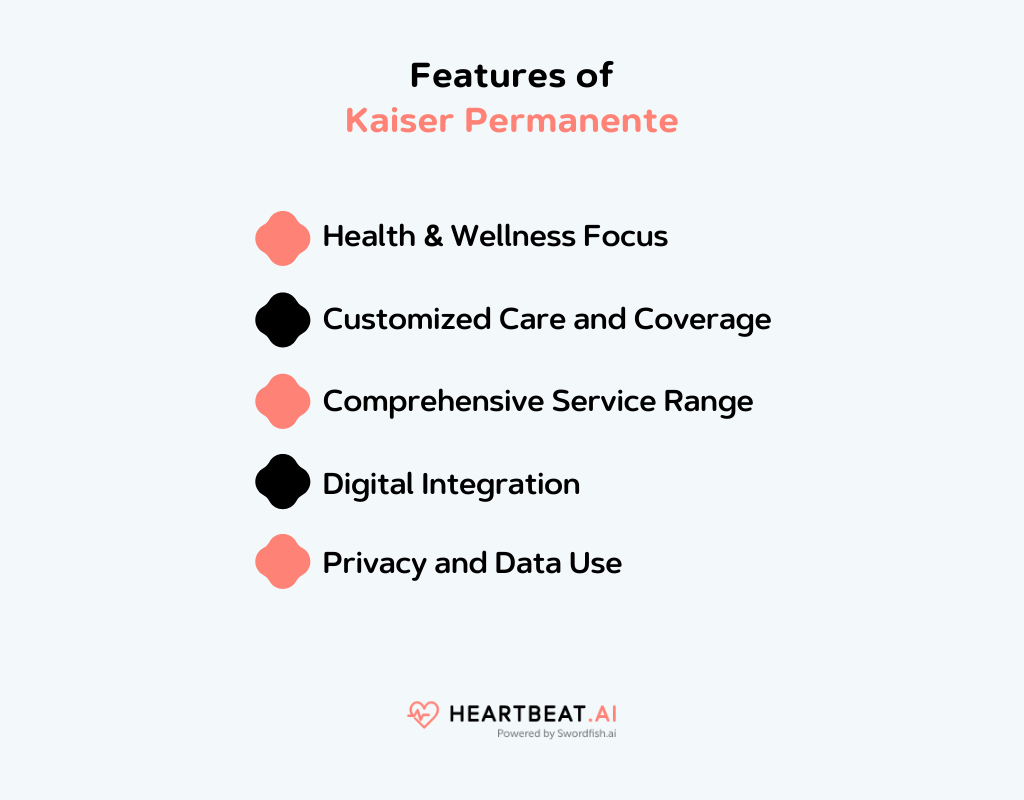 Features of Kaiser Permanente