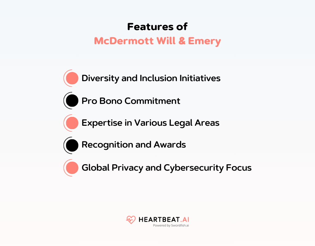 Features of McDermott Will & Emery