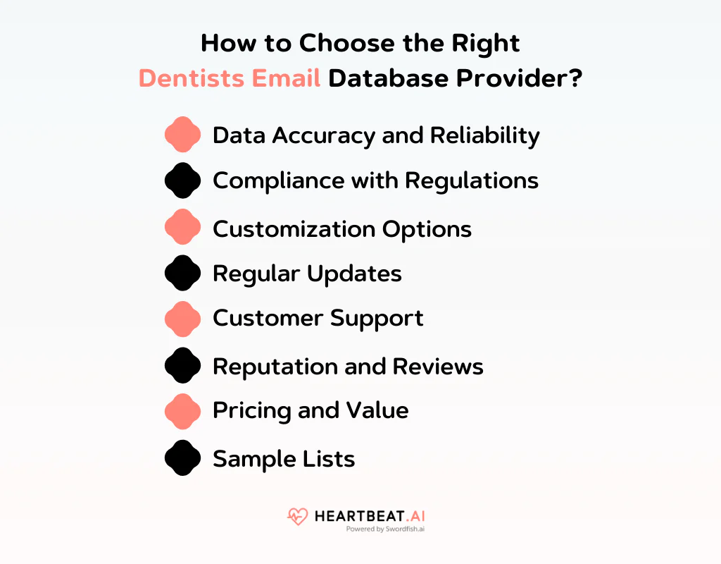 How to Choose the Right Dentists Email Database Provider