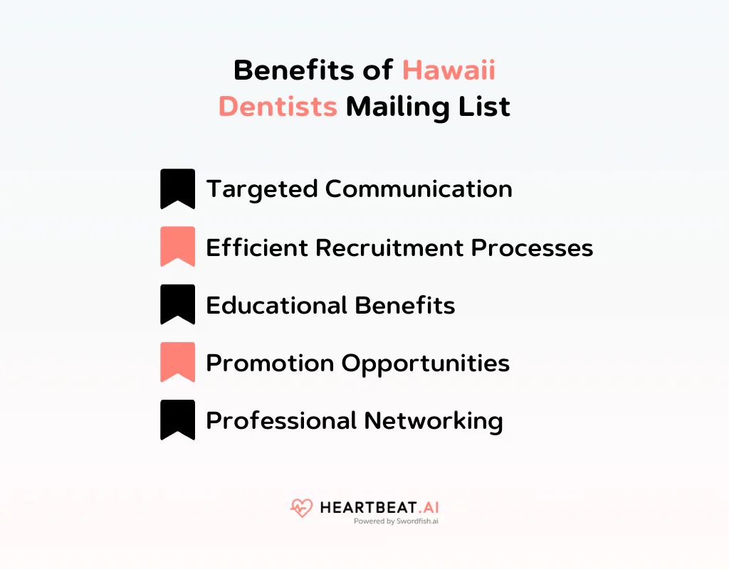 Benefits of Hawaii Dentists Mailing List