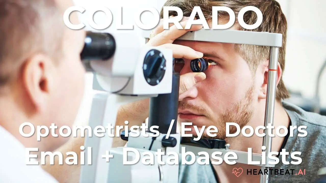 Colorado Optometrists Email Lists Heartbeat