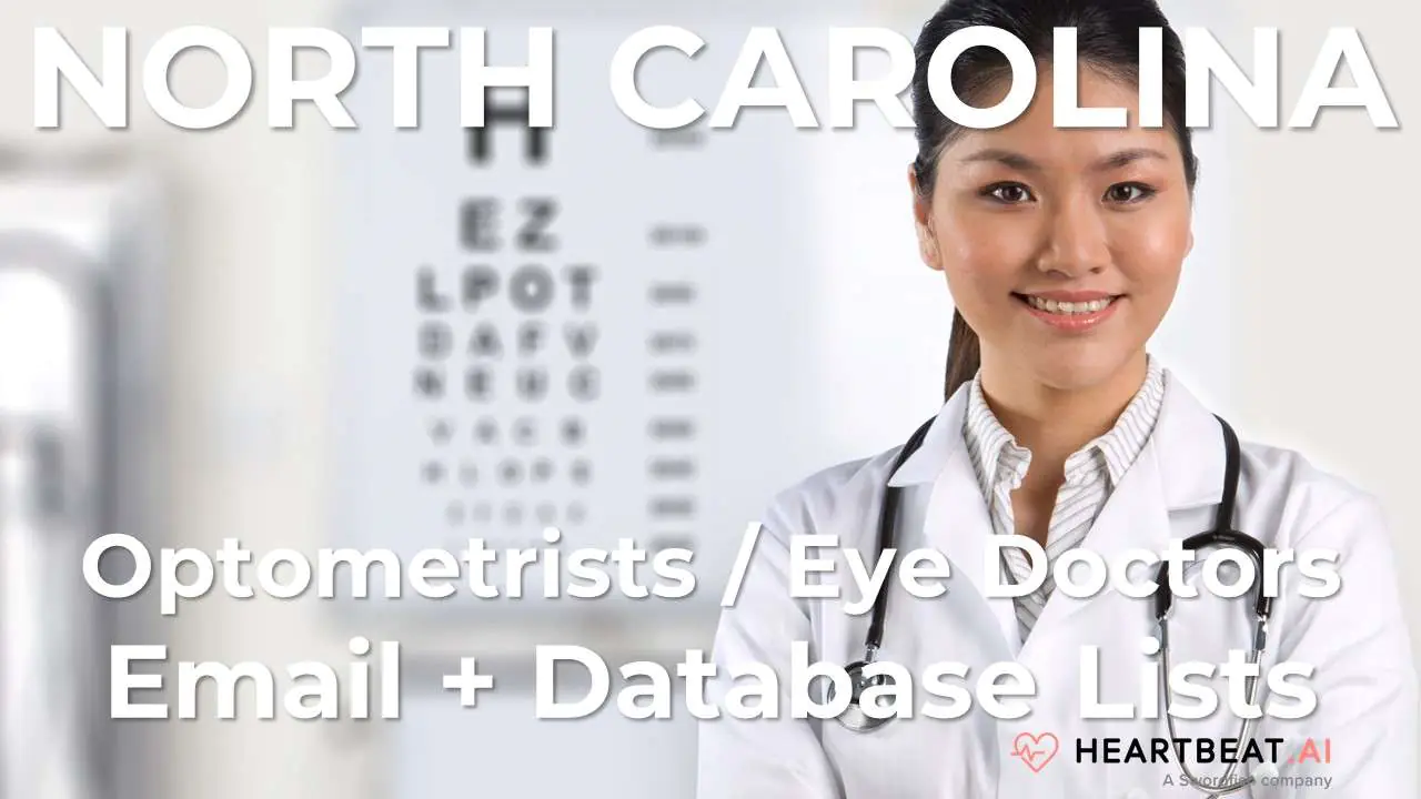 North Carolina Optometrists Email Lists Heartbeat