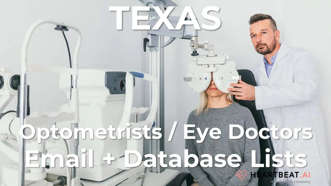 Texas Optometrists Email Lists Heartbeat