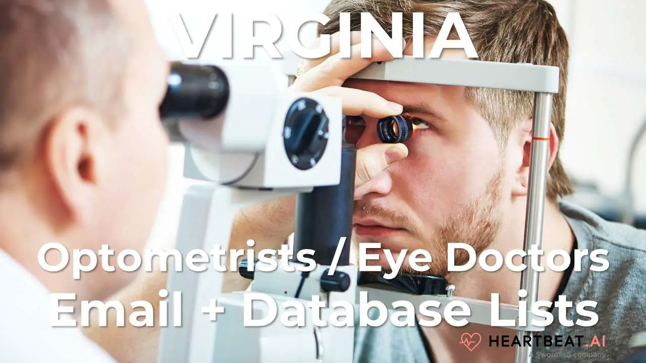 Virginia Optometrists Email Lists Heartbeat