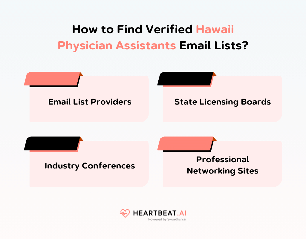 How to Find Verified Hawaii Physician Assistants Email Lists