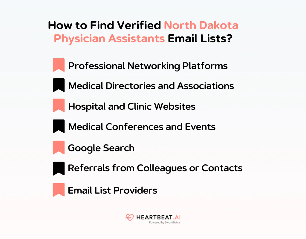 How to Find Verified North Dakota Physician Assistants Email Lists