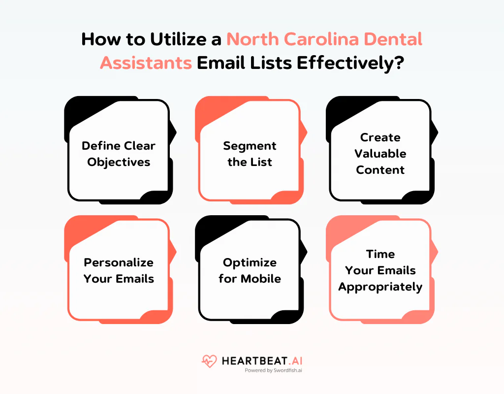 How to Utilize a North Carolina Dental Assistants Email Lists Effectively
