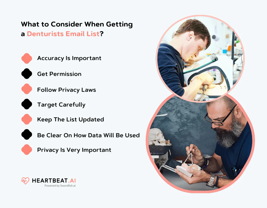 What to Consider When Getting a Denturists Email List