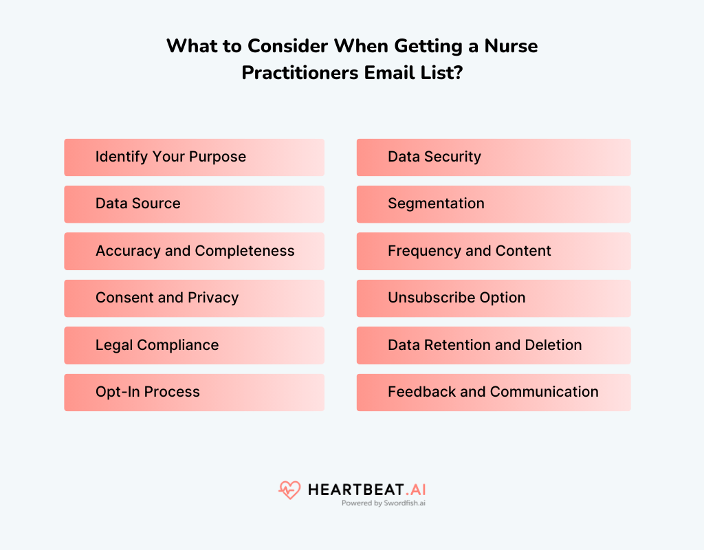What to Consider When Getting a Nurse Practitioners Email List
