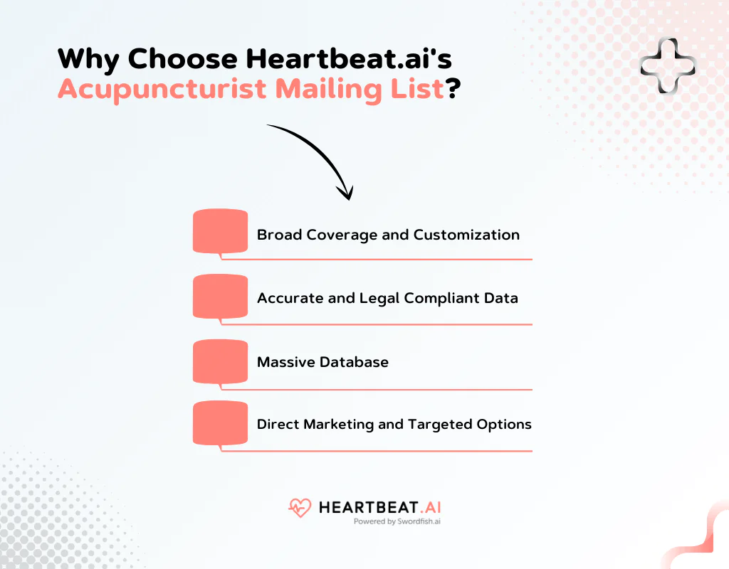 Why Choose Heartbeat.ai's Acupuncturist Mailing List
