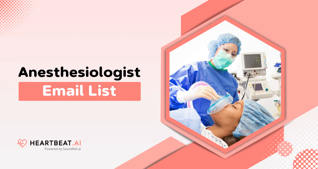Anesthesiologist email list