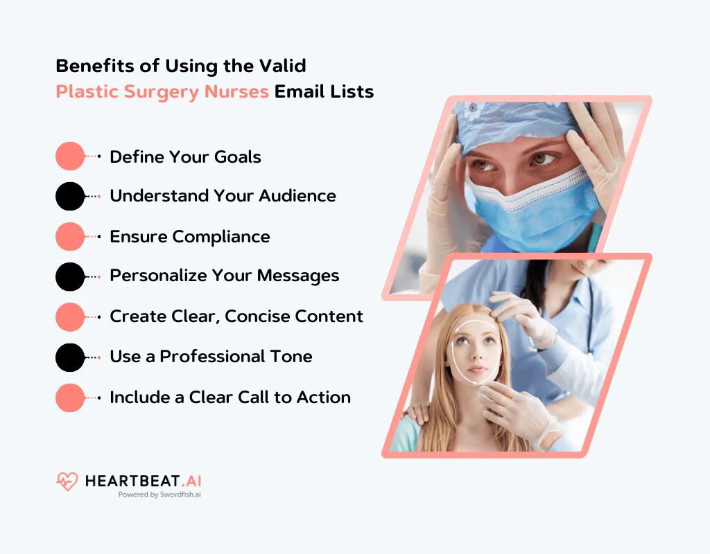 Benefits of Using the Valid Plastic Surgery Nurses Email Lists