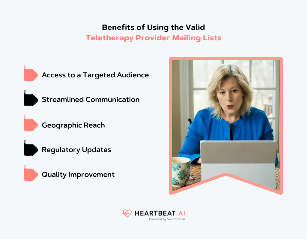 Benefits of Teletherapy Provider Mailing Lists