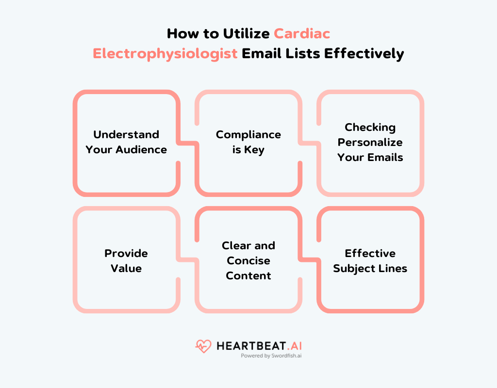 Utilize Cardiac Electrophysiologist Email Lists Effectively