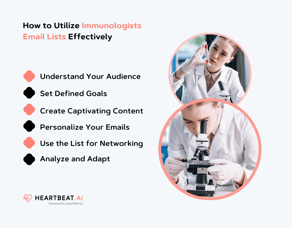 How to Utilize Immunologists Email Lists Effectively