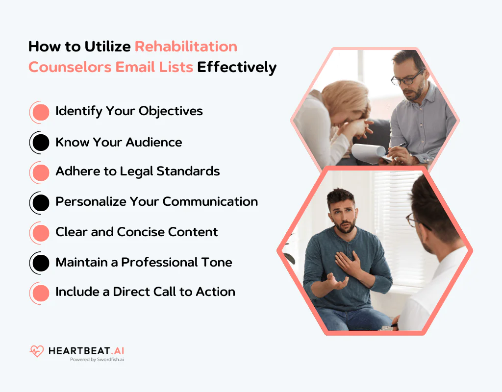 Utilize Rehabilitation Counselors Email Lists Effectively