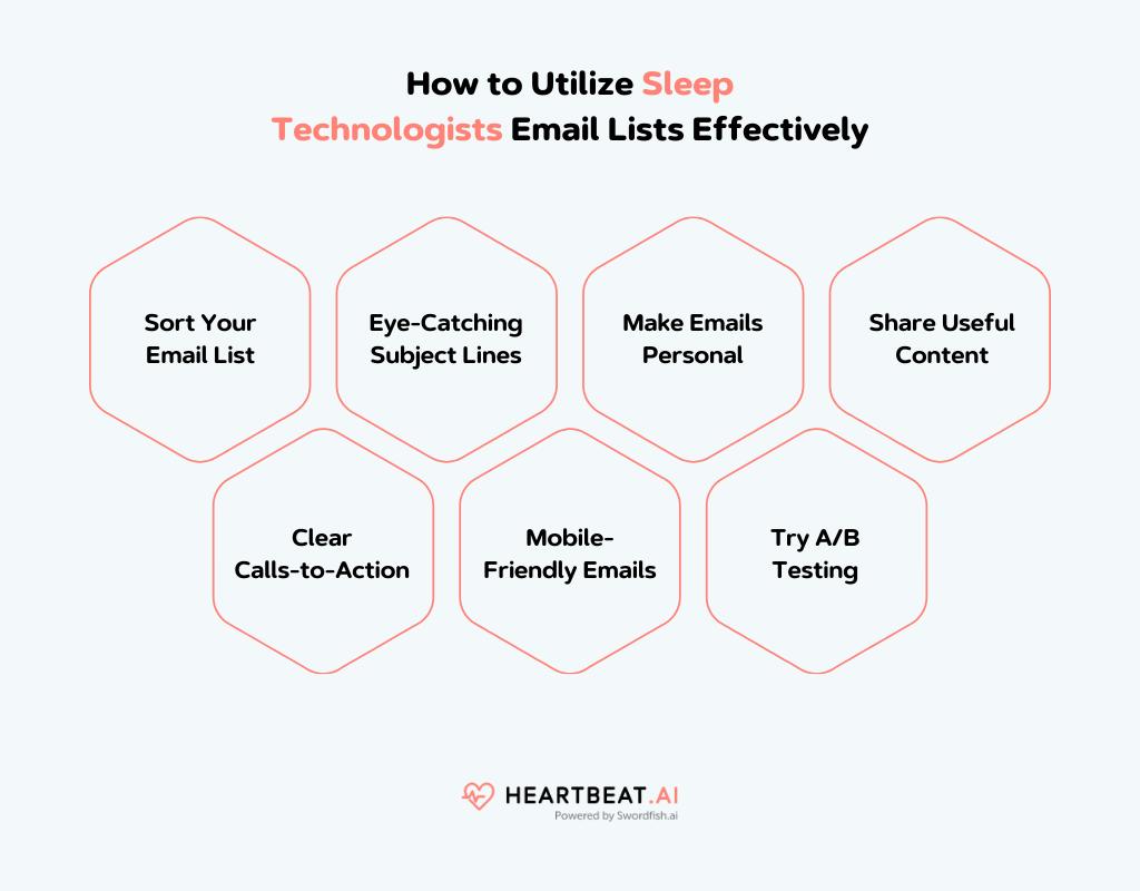 Utilize Sleep Technologists Email Lists Effectively