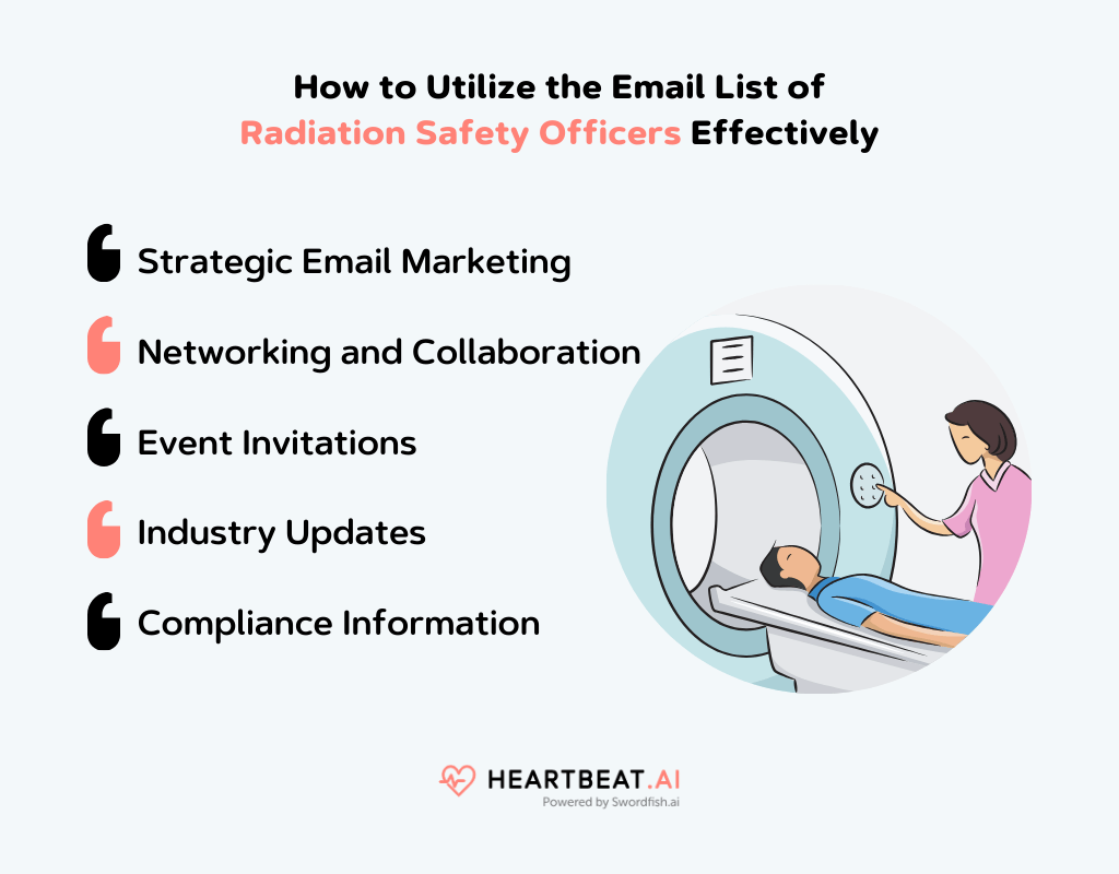 Utilize the Email List of Radiation Safety Officers Effectively