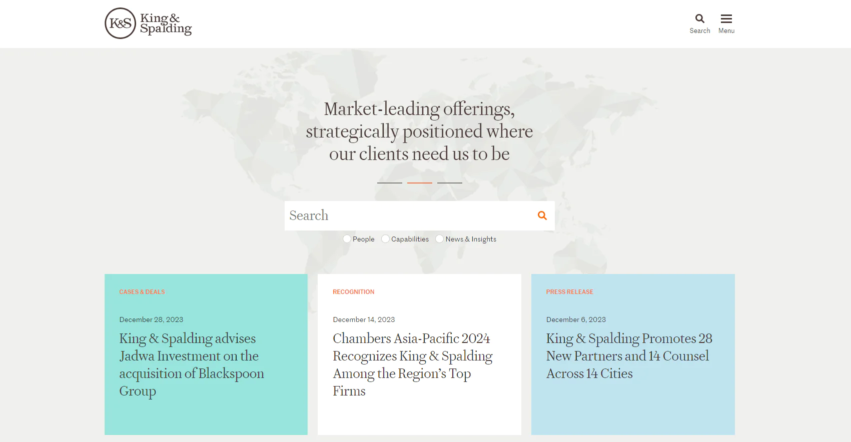 King & Spalding LLP.
